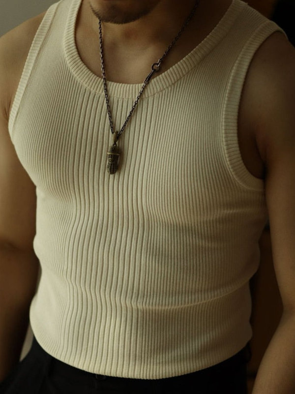 Kade | Men’s Classic Knitted Tank Top