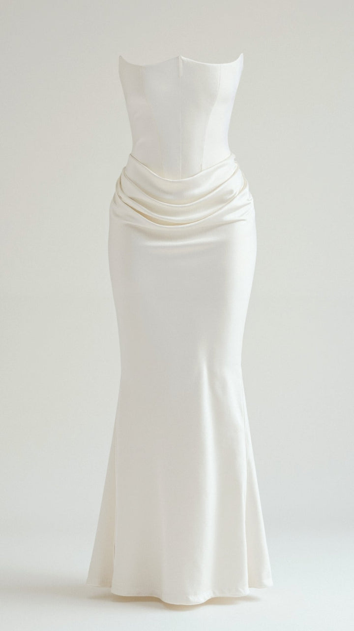 Kathleen | Women’s Elegant Corset Maxi Dress