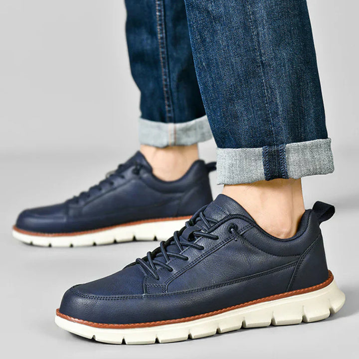 Tolleric | Men’s Ergonomic Leather Sneakers