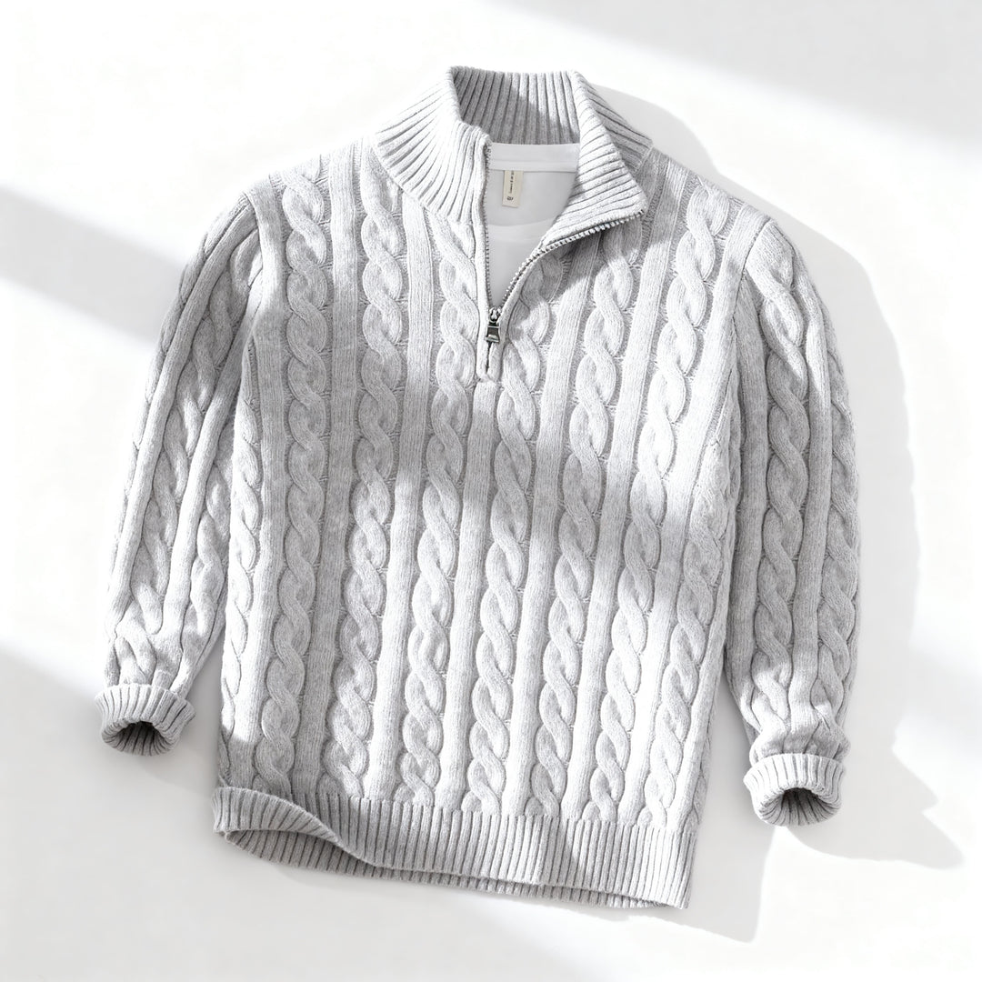 Colin | Men’s Cotton Cable Knit Sweater