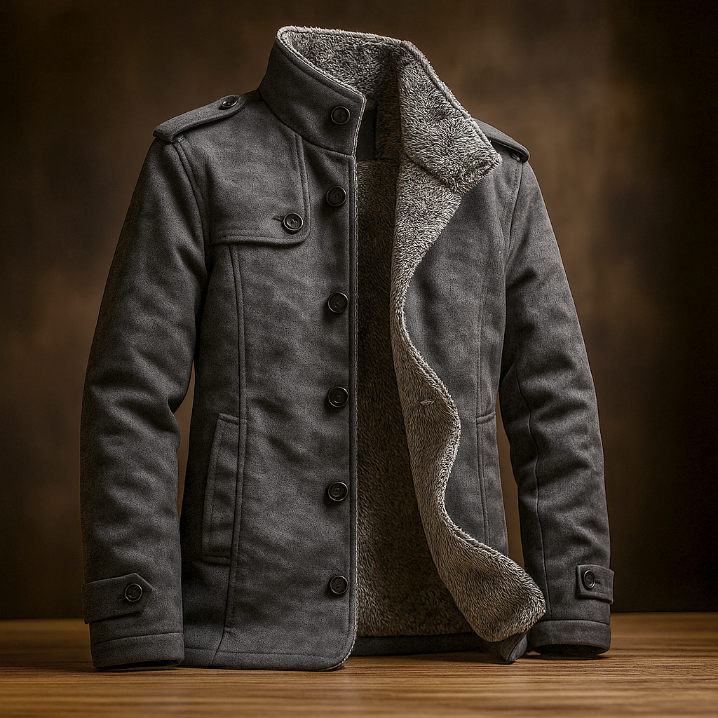 Trenton | Men’s Suede Overcoat