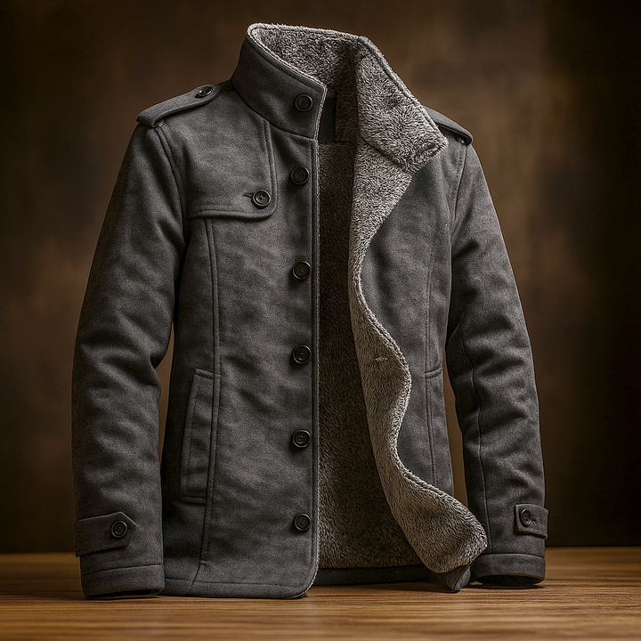 Trenton | Men’s Suede Overcoat
