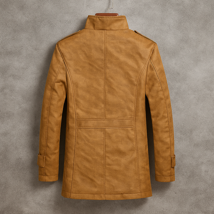 Trenton | Men’s Suede Overcoat