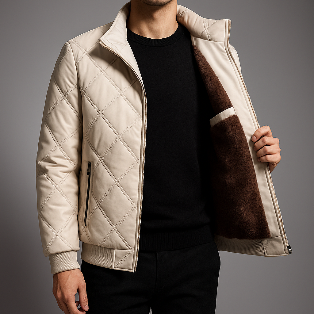 Johnny | Men’s Quilted Fleece Lined Jacket