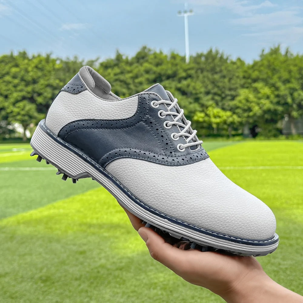 Brideo | Men’s Waterproof Leather Golf Shoes
