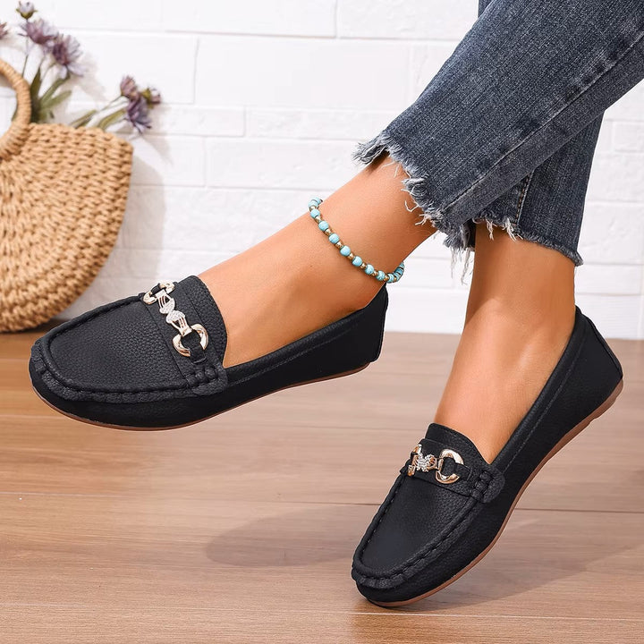Vincent | Men’s Textured Leather Horsebit Loafers