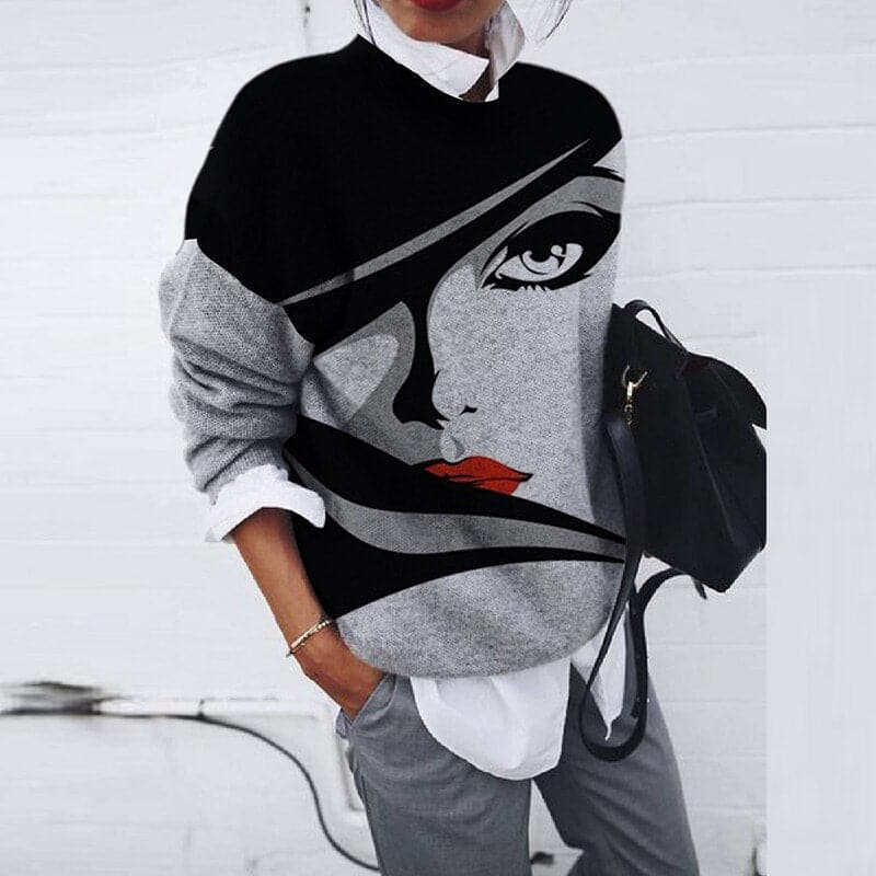 Kelvin | Women’s Graphic Sweatshirt