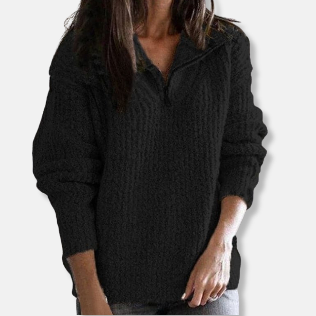 Hazel | Women’s Half-Zip Sweater