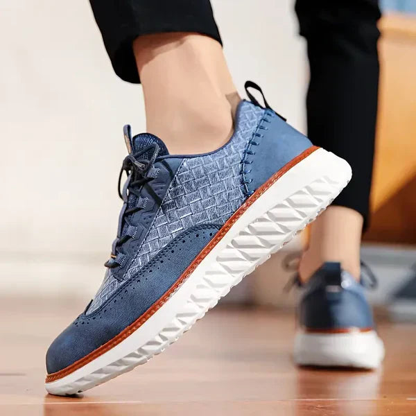 Calverin | Men’s Breathable Leather Sneakers