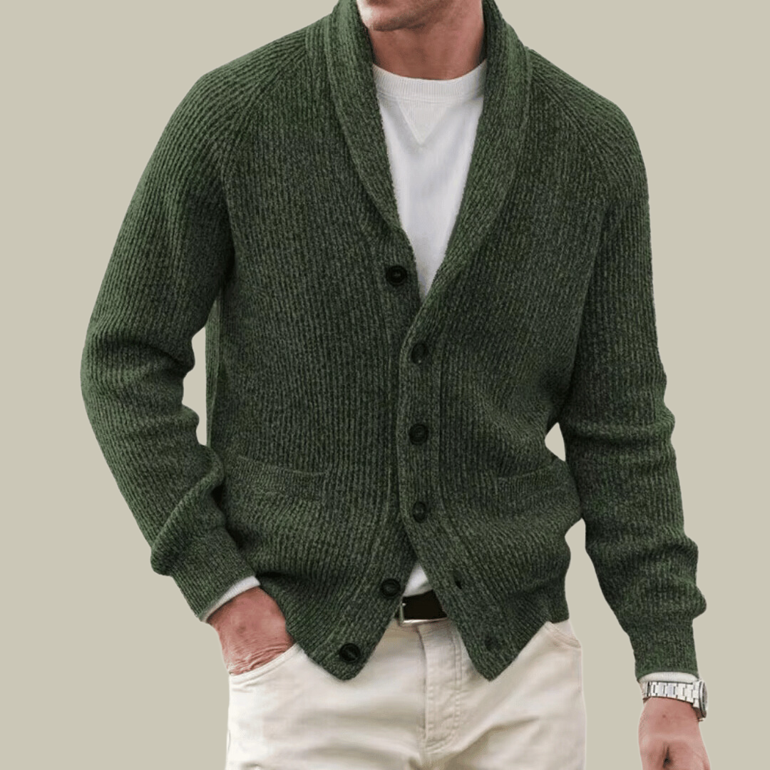 Charlice | Men’s Cashmere Comfort Blend Cardigan