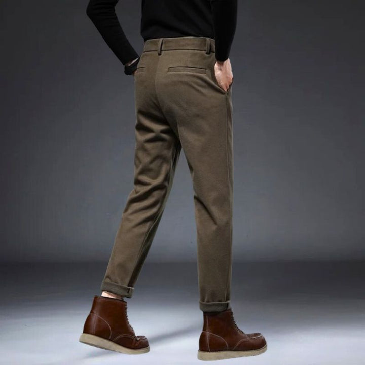 Asher | Men’s Tailored Soft Fabric Trousers
