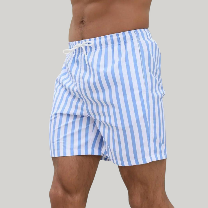 Paul | Coastal Breeze Striped Shorts