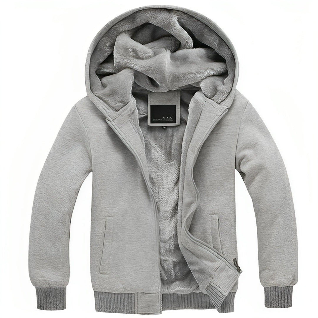 Jacques | Men’s Zip-Up Hooded Sweatshirt