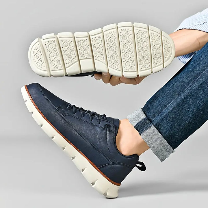 Tolleric | Men’s Ergonomic Leather Sneakers