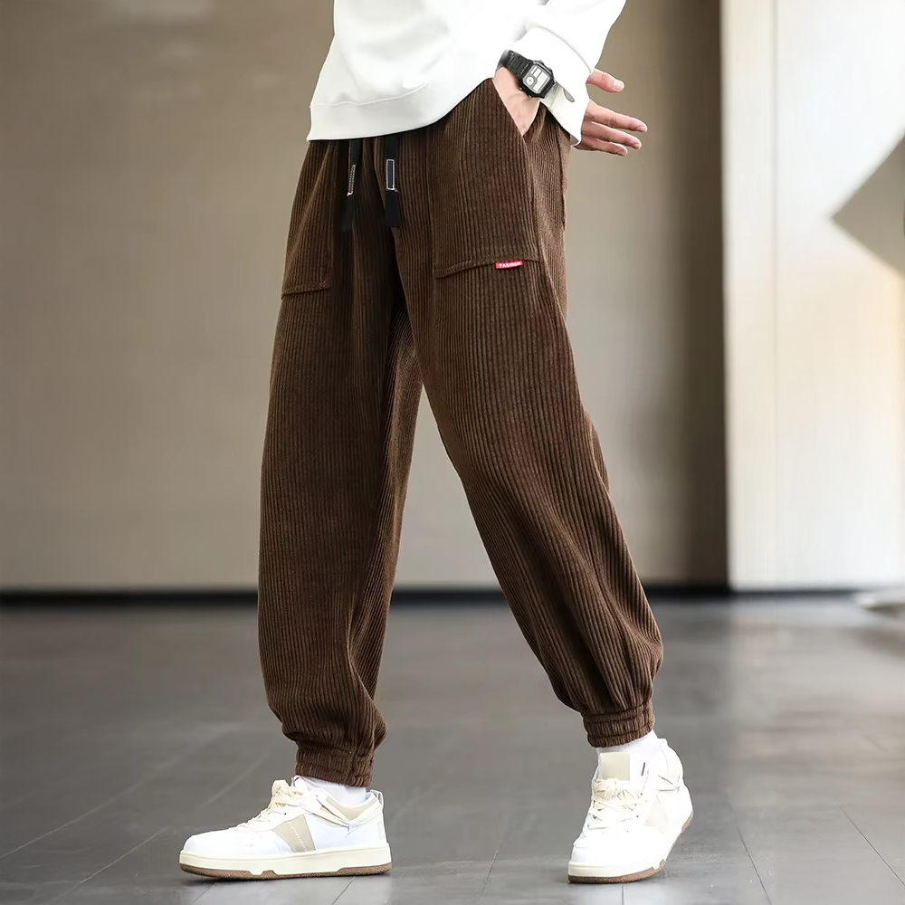 Cordano | Men’s Corduroy Jogger Pants