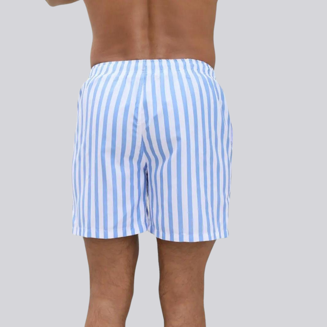 Paul | Coastal Breeze Striped Shorts