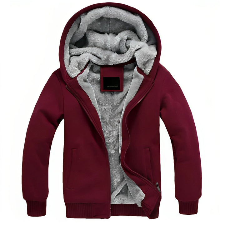 Jacques | Men’s Zip-Up Hooded Sweatshirt
