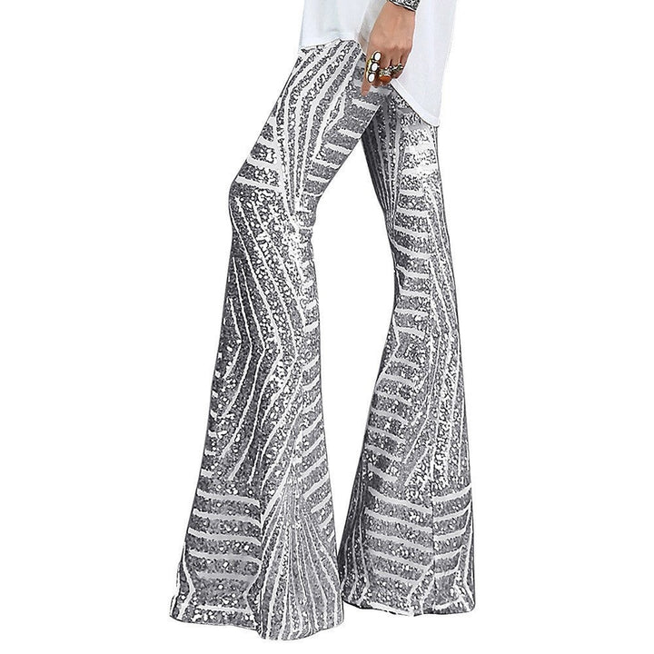 Grien | Women’s Flared Sequin Trousers