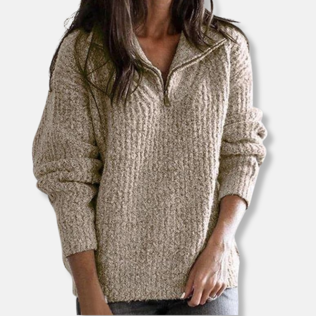 Hazel | Women’s Half-Zip Sweater