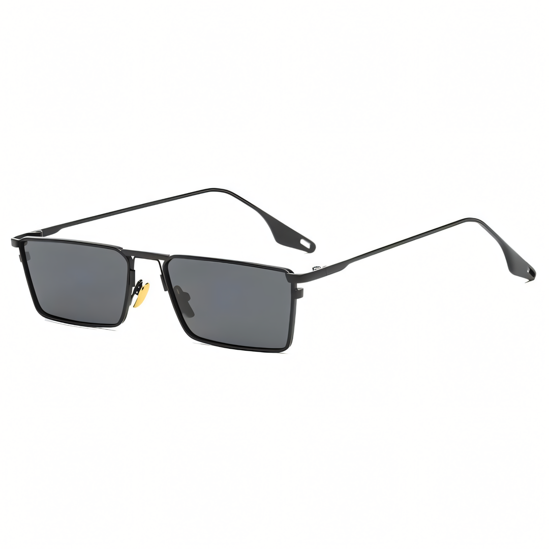 Bridget | Women’s Rectangular Gold Tone Sunglasses