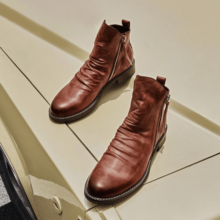 Legend | Men’s Vintage Leather Chelsea Boots
