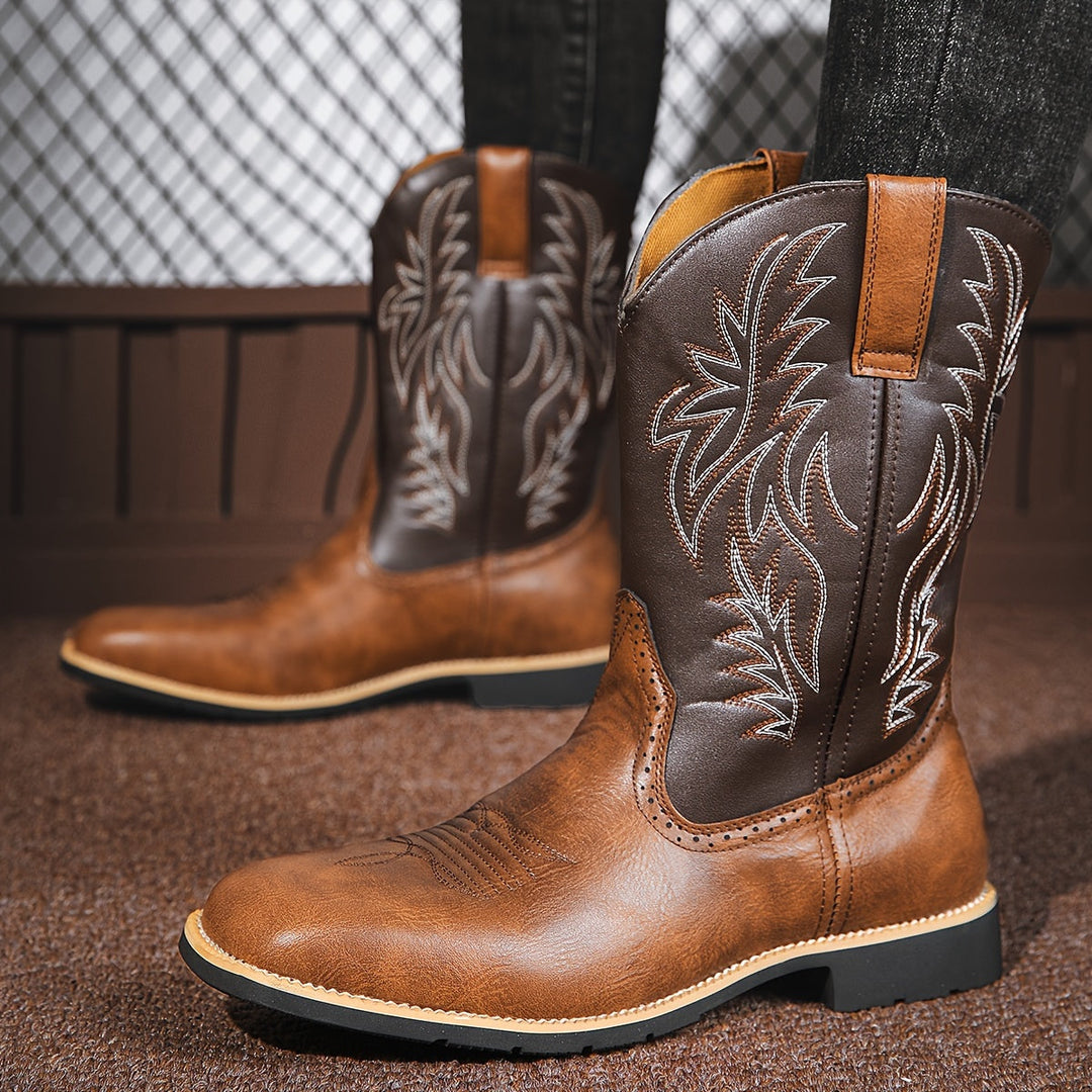 Pheto | Men’s Premium Leather Roper Boots