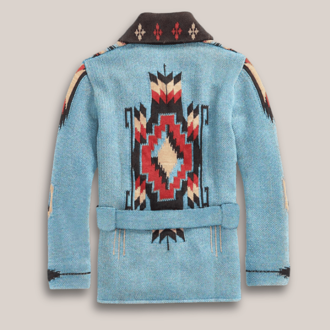 Ceno | Men’s Western Wool Cardigan