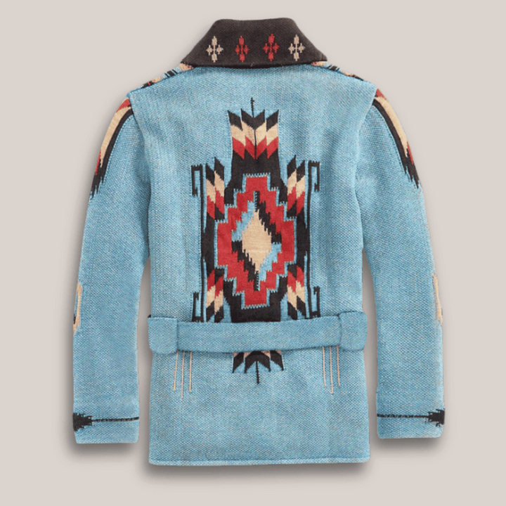 Ceno | Men’s Western Wool Cardigan