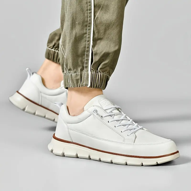 Tolleric | Men’s Ergonomic Leather Sneakers
