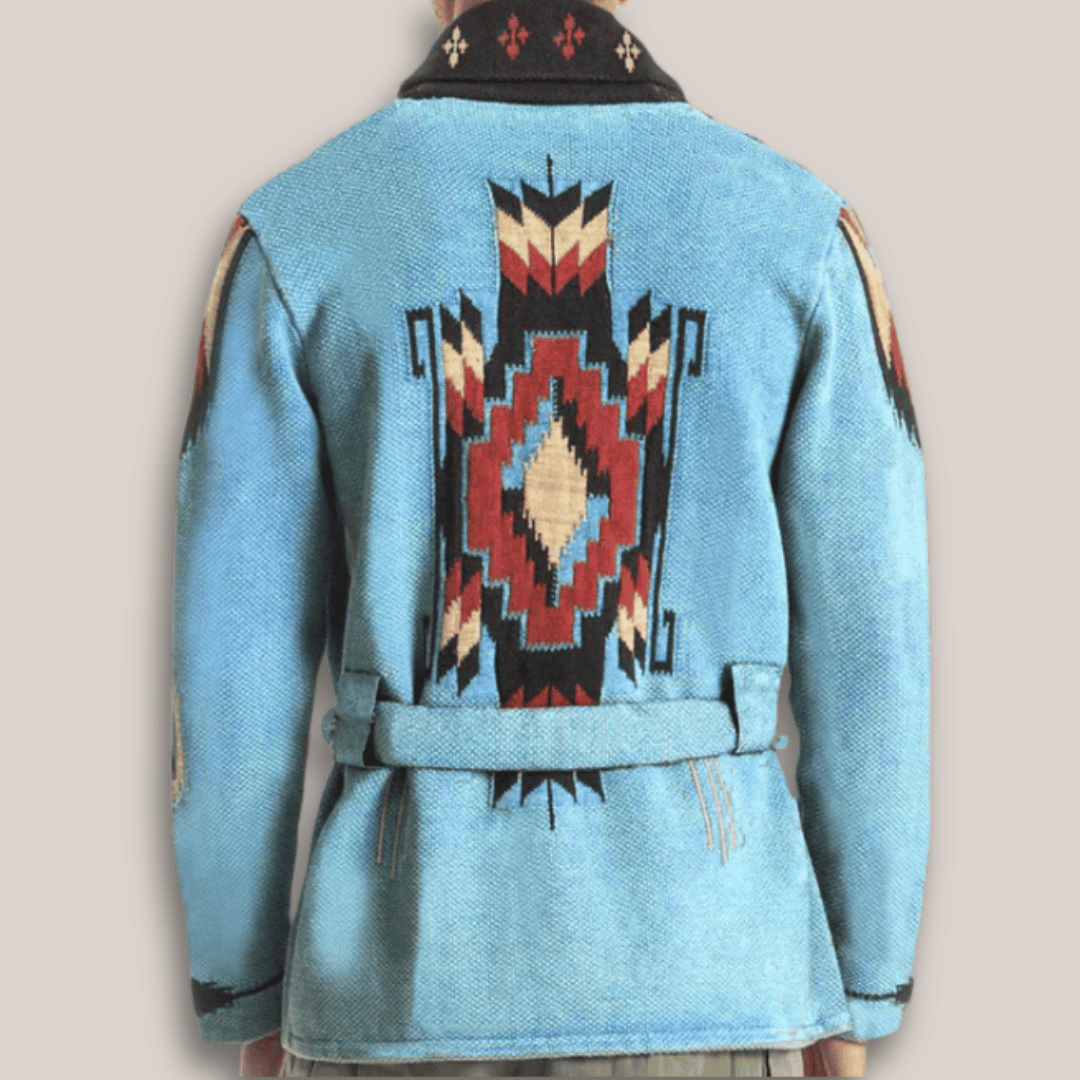 Ceno | Men’s Western Wool Cardigan
