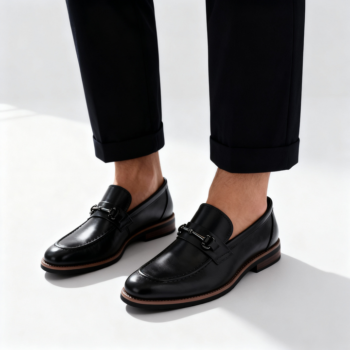 Dominic | Men’s Leather Horsebit Loafers