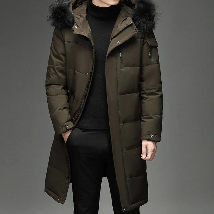 Lenardo | Men’s Duck Down Quilted Coat