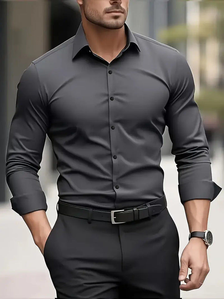 Riconio | Men’s Slim Fit Dress Shirt