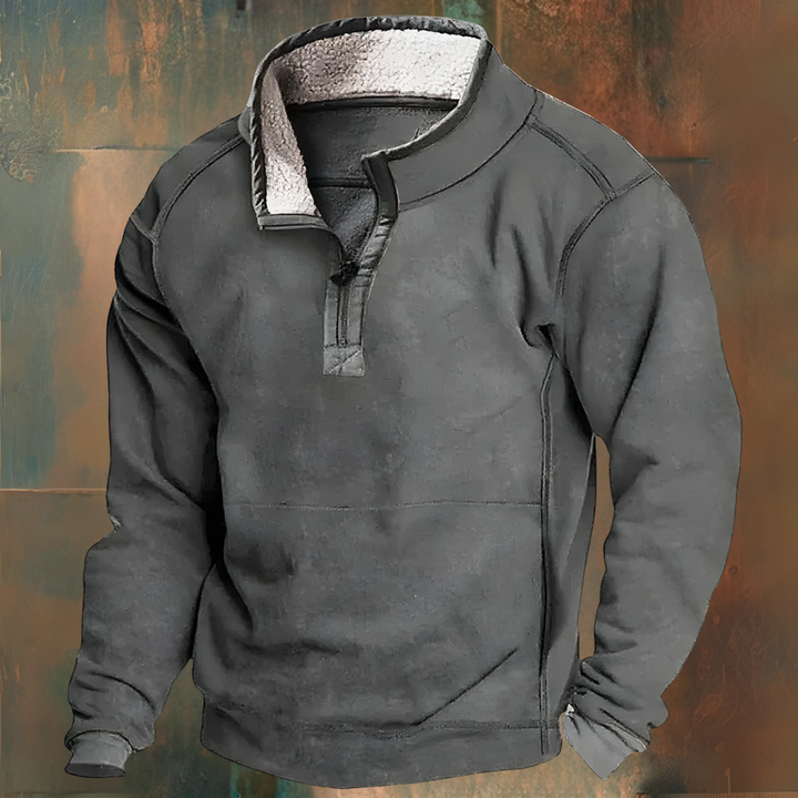 Alverno | Men’s Fleece-Lined Zip Sweater