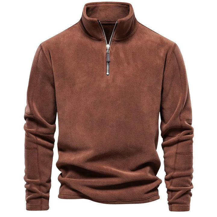 Alverto | Men’s Half-Zip Sweater for Cozy Autumn Wear