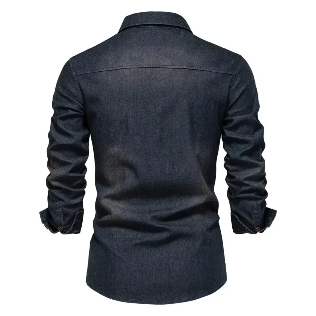 Neon | Men’s Long Sleeve Denim Shirt