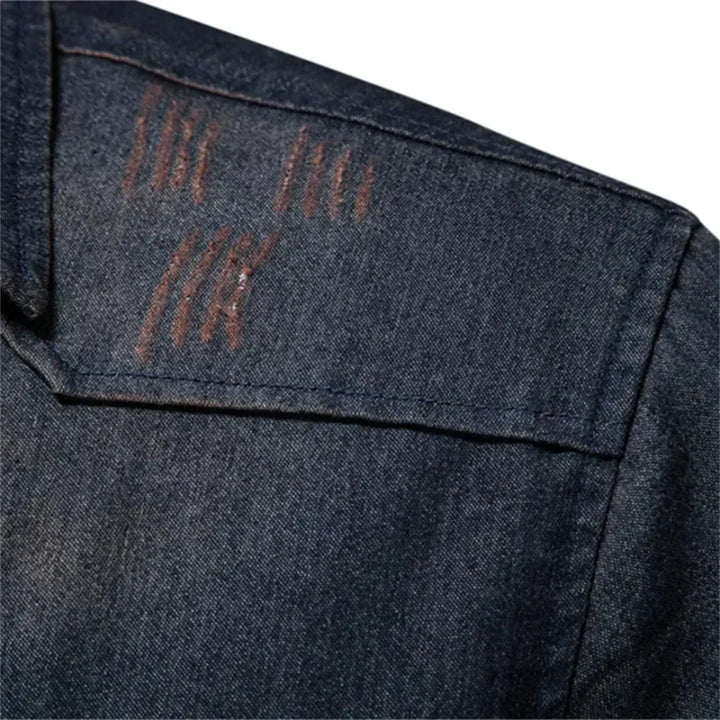 Neon | Men’s Long Sleeve Denim Shirt