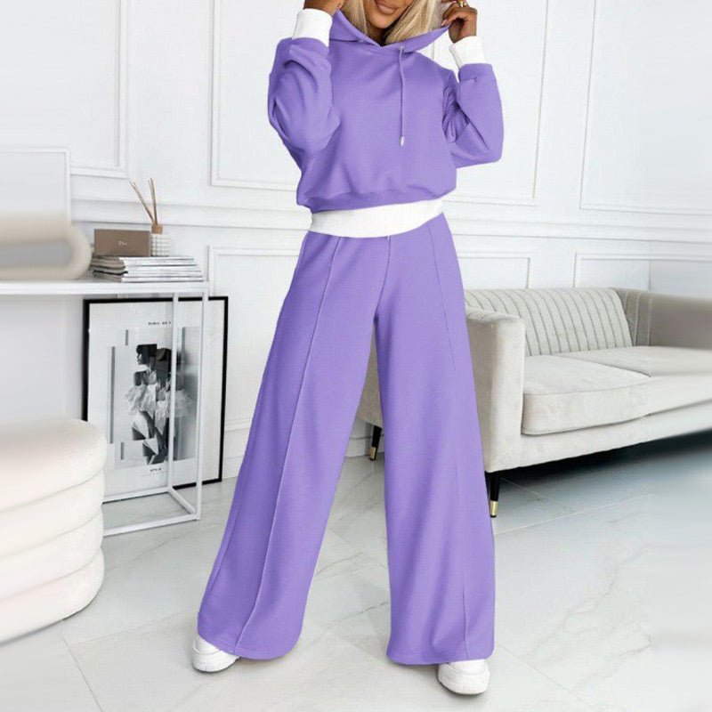 Avelia Set | Women’s Hoodie &amp; Wide-Leg Pants Set6