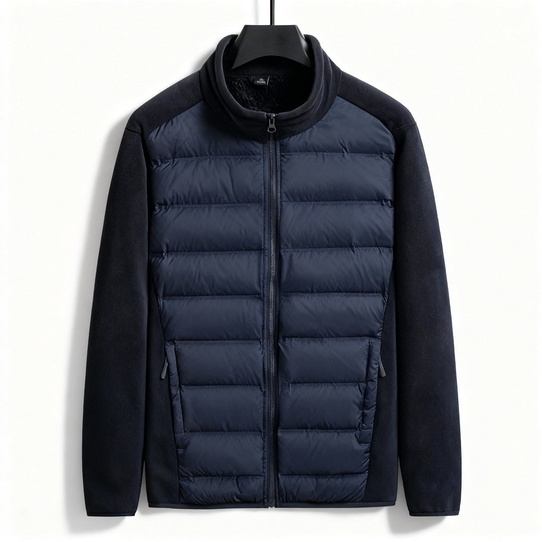 Benjamin | Men’s White Duck Down Insulated Jacket