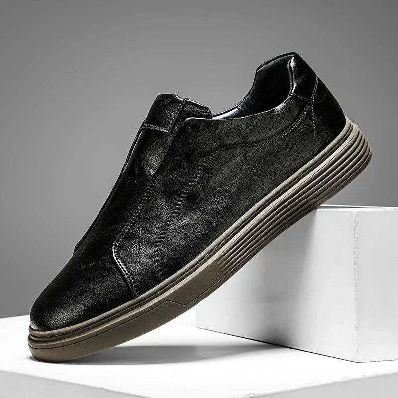 Blake | Men’s Italian Leather Slip On Loafers