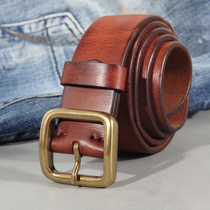 Bravino | Men’s Genuine Cowhide Leather Belt