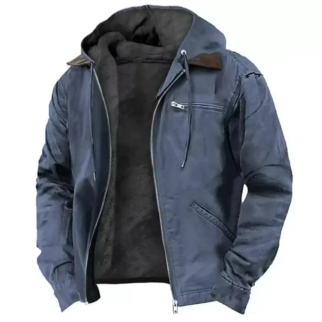 Brennan | Men’s Fleece-Lined Hooded Jacket