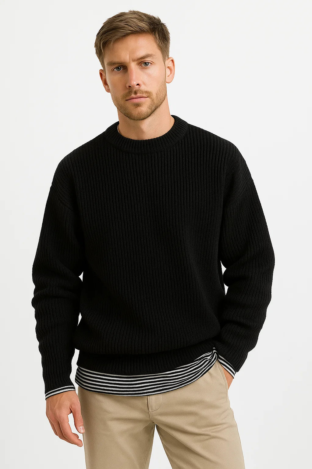 Brenox | Men’s Oversized Knitted Sweater