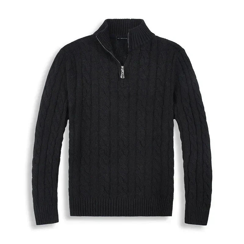 Clifford | Men’s Old Money Half-Zip Sweater