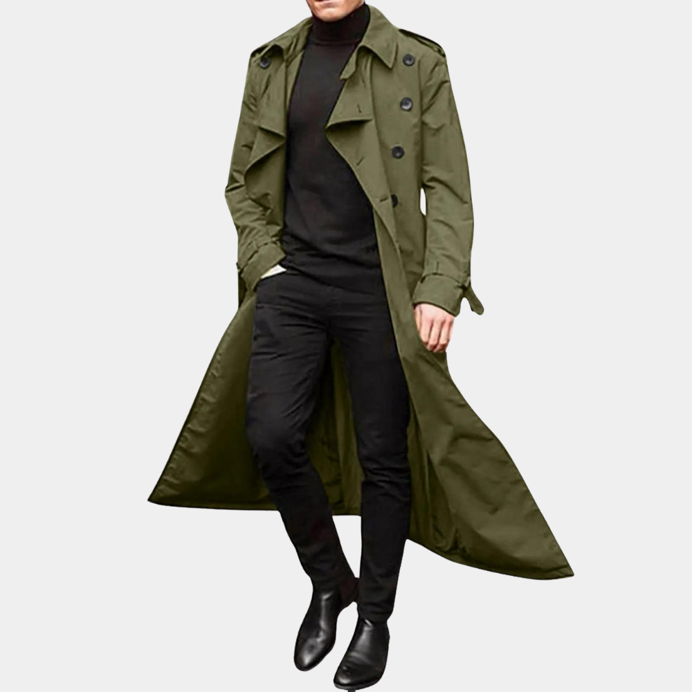 Eron | Men’s Casual Trench Coat