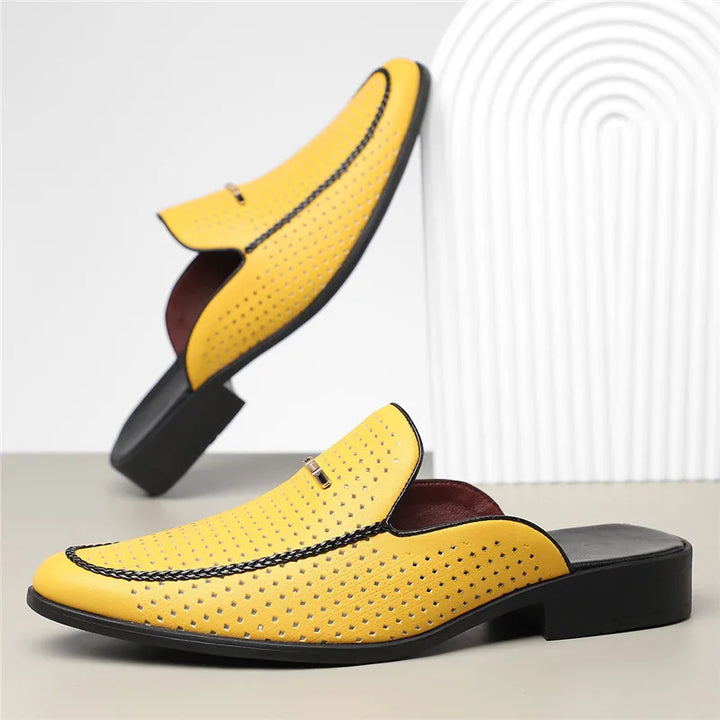 Conner | Men’s Leather Mule Loafers