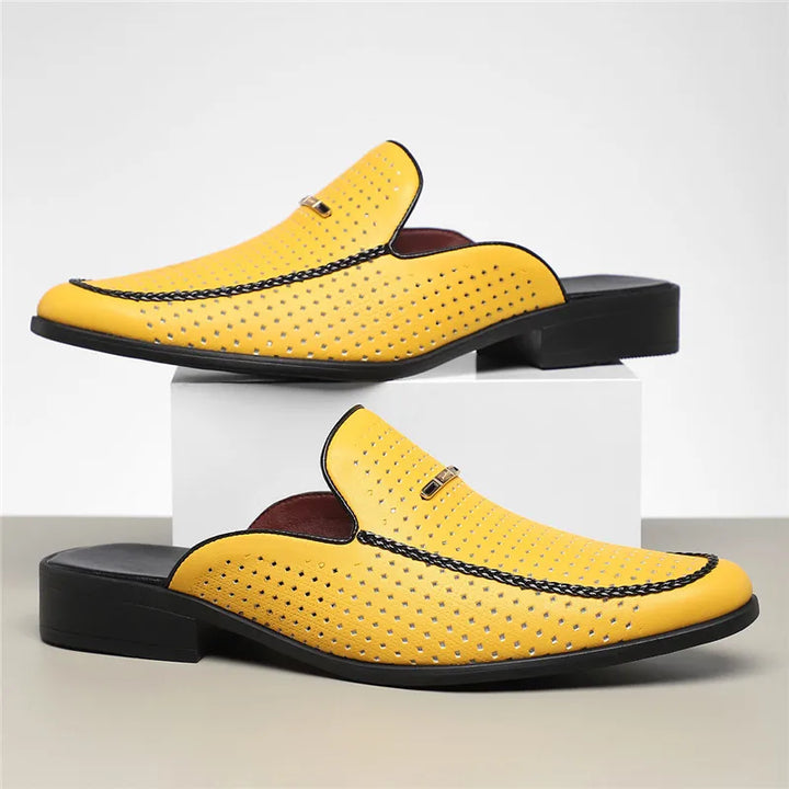 Conner | Men’s Leather Mule Loafers
