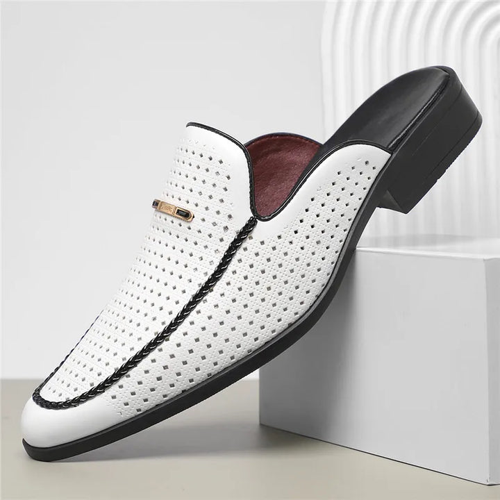 Conner | Men’s Leather Mule Loafers