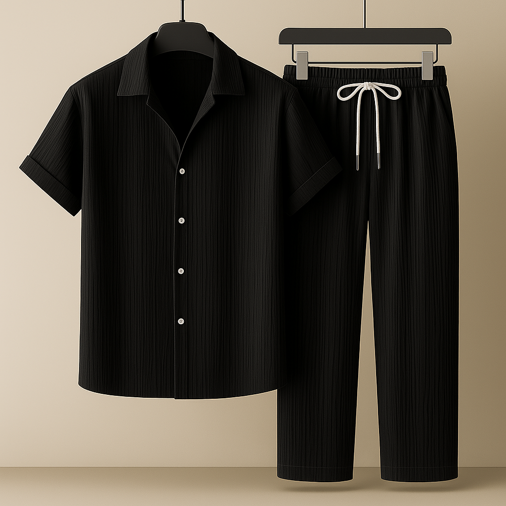 Cavari | Men’s Lightweight Linen Set