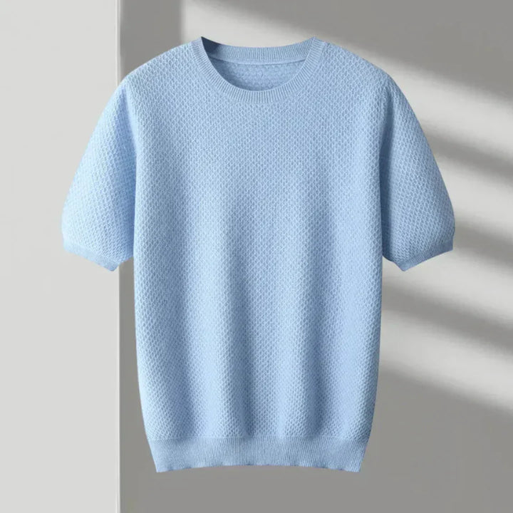 Alverin | Men’s Pure Wool Crew Neck T-Shirt